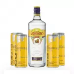 Gin Gordon + 4 Red Bulls.