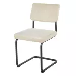Silla Cesca negro pana Beige