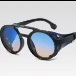 Gafas Trekking cuero azul