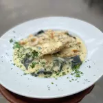 Pappardelles con Frutos de Mar