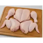 Pollo entero picado (precio unidad)