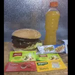 Hamburguesa con Morcilla