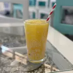 Vaso de jugo natural