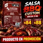 POUCH CUSTOM SALSA BBQ 2KG