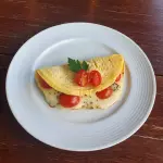 Crepioca de queijo