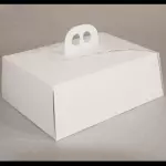 CAJA TORTA MINI BLANCA