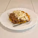 Arepa con carne