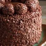 Bolo Brigadeiro granulê