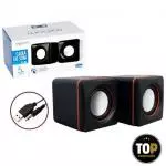 Mini Caixa Som Para Pc Notebook Celular Tv 5w