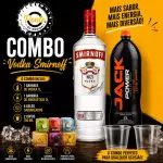 Combo - Vodka Smirnoff 1L