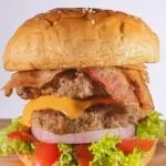 N°7 Belga Burger Bacon Dobrado