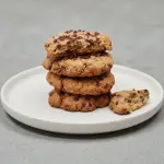 Avena naranja y chocolate