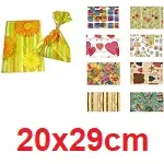 491 Saco presente c/ 50 - 20x29 cm