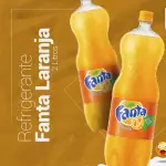 FANTA LARANJA -  2 LITROS
