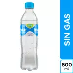 Agua con gas y sin gas