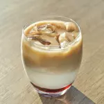 Strawberry iced coffee