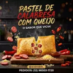 Pastel de calabresa