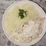 Camarão ao Molho Branco