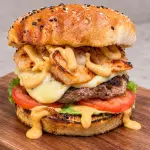 Hamburguesa Mar y Tierra