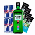 Combo passaport com Red bull