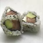 Uramaki Salmão e abacate (5 peças)