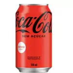 Coca lata sem açúcar 350ml