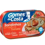 SARDINHA GOMES TOMATE  125G