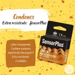 Condones extra resistentes -SensorP