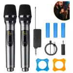 MICROFONE DUPLO S/FIO GOLD MCF-51