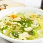 Sopa de Pollo y Verduras