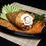 Temaki Hot Salmão Unidade