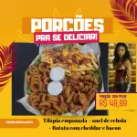 Porção mix peixe