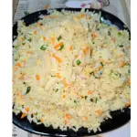 50b.Chao Fan con Pollo y Queso Crem