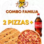Combo 2 Pizzas + Coca-cola 1L