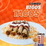 Combo tacos de pollo😍🍟