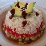 Tostada de jaiba