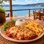 Filé mignon á parmegiana