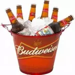 Balde de budweiser