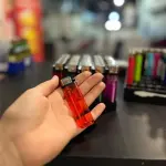 ISQUEIRO TRANSPARENTE CHAMA