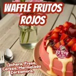 Waffle Frutos Rojos