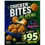 Chicken bites jalapeno