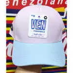 Gorra VEN rosada y celeste