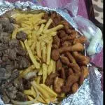 (porção M) batata frango carne