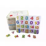 Numeros de Madera 2 en 1