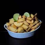 GURJÃO DE PEIXE + AIPIM