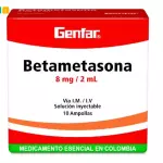 BETAMETASONA 8MG CAJAPOR 10 AMPOLAS