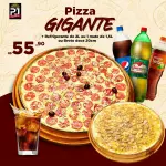 COMBO 1= pizzas 40CM + 1 brinde