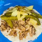 Taco de pechuga de pollo
