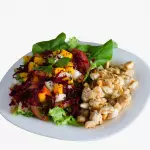 Salada de Frango em Cubos