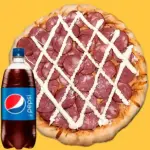 pizza grande + refri de 1 litro